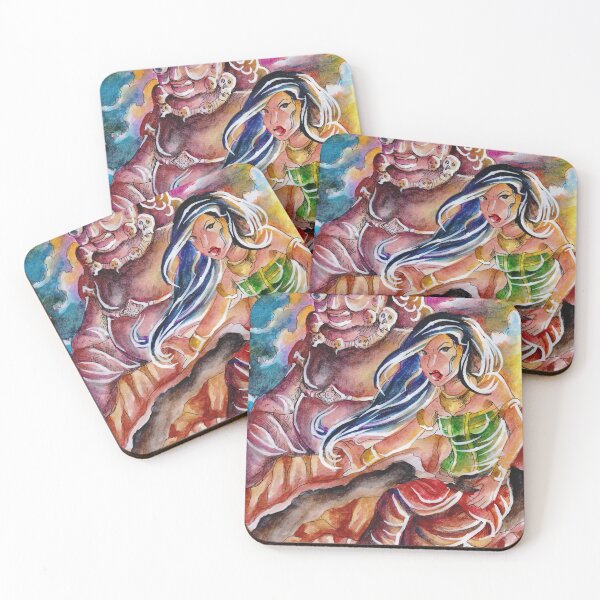 Item preview, Painting of A Woman Debris Girl and Trummerfrau designed and sold by SinuhunArtShop.