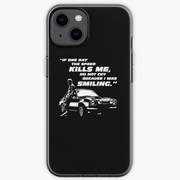 Paul Walker Tribut schnell und wütend iPhone Flexible Hülle