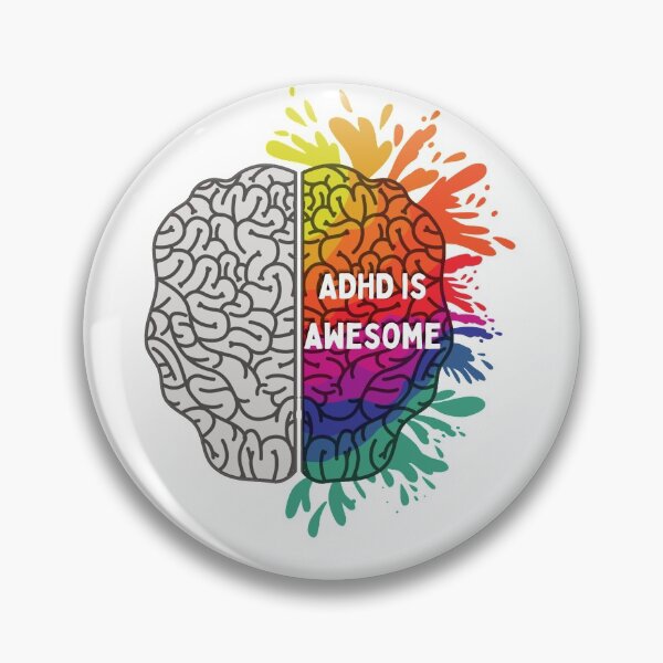 Item preview, ADHD is awesome designed and sold by littlehapa.
