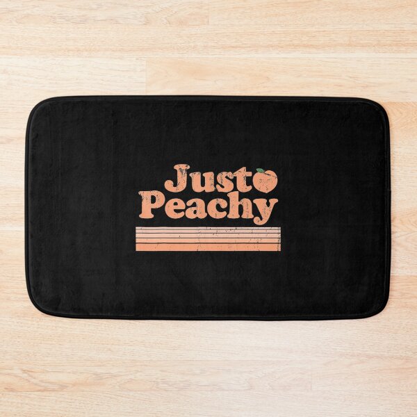 Item preview, Just Peachy Retro 70s Georgia Peaches Summer Fruit  designed and sold by JoyceBoutique.