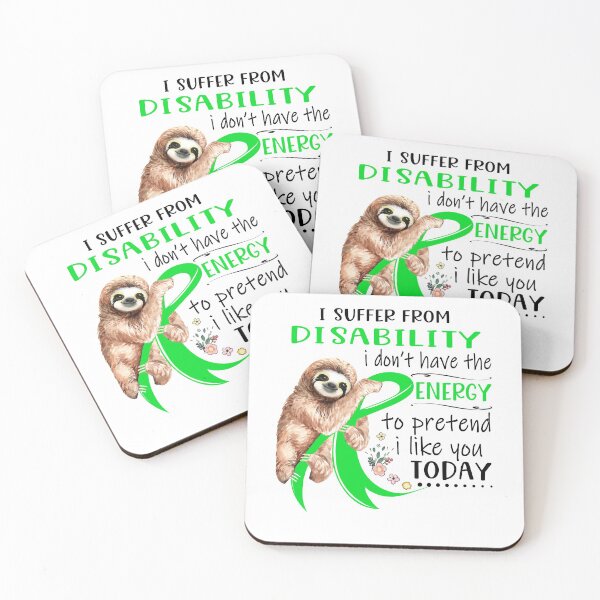 Item preview, I Suffer From Disability i don't have the Energy To Pretend I Like You Today designed and sold by RunningShop.