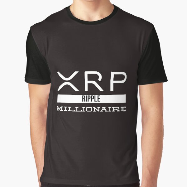 Item preview, Copy of XRP - Ripple Premium T-ShirtXRP Ripple Millionaire Cryptonaire Cryptocurrency Crypto Baseball ¾ Sleeve T-Shirt designed and sold by Andersshopesy.