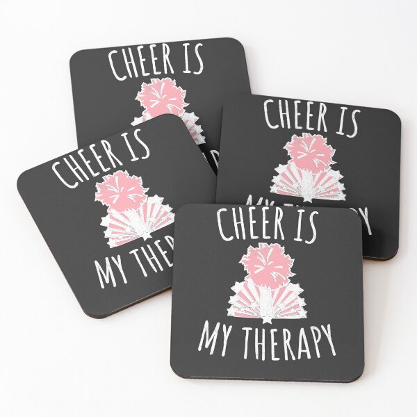 Item preview, Cheer Is My Therapy Cheerleader Gift designed and sold by EricJP.