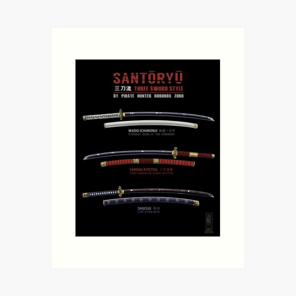 Santoryu Rengoku OniGiri Poster for Sale by AniGurl