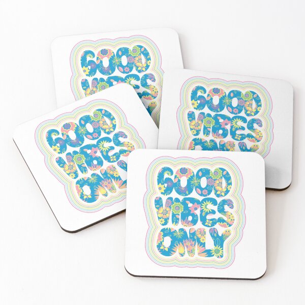 Item preview, Good vibes only - vintage flowers designed and sold by 4eva85.