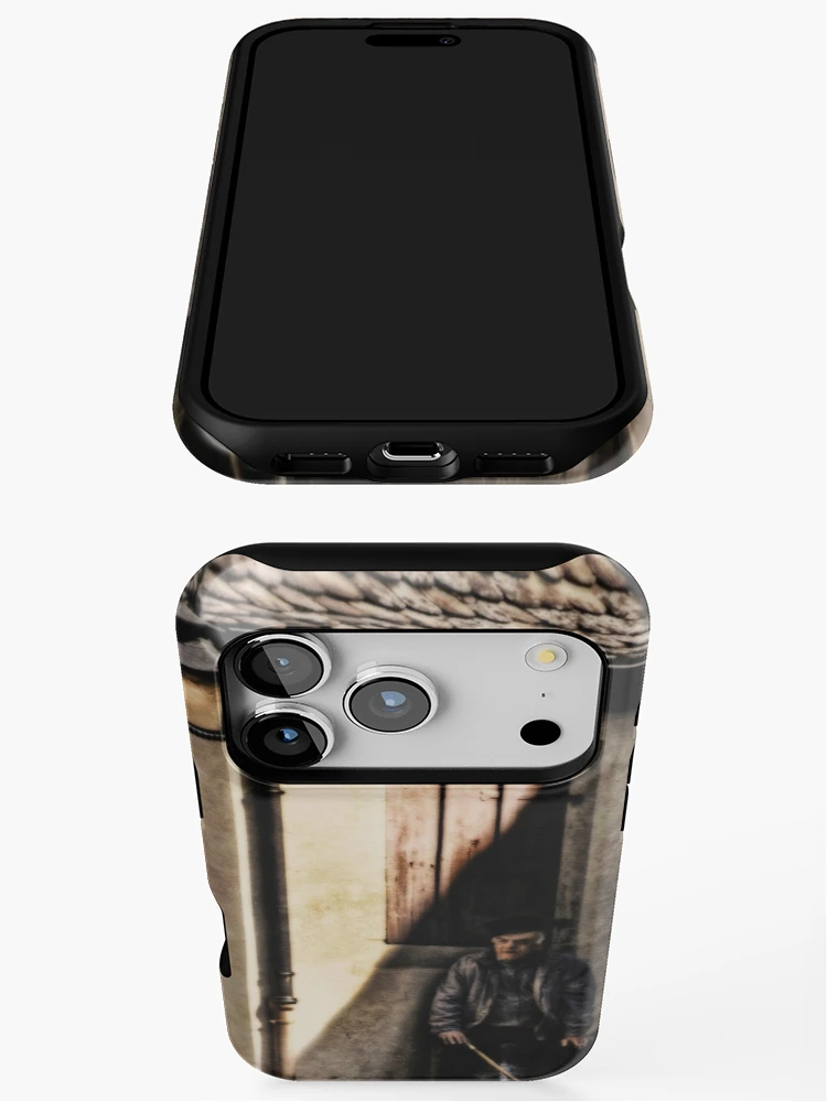 Thumbnail 3 of 4, iPhone Case, Man In Shadows designed and sold by Barbara D Richards.