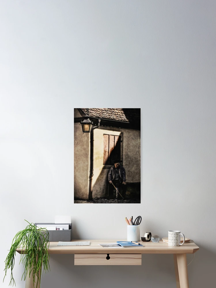 Thumbnail 2 of 3, Poster, Man In Shadows designed and sold by Barbara D Richards.
