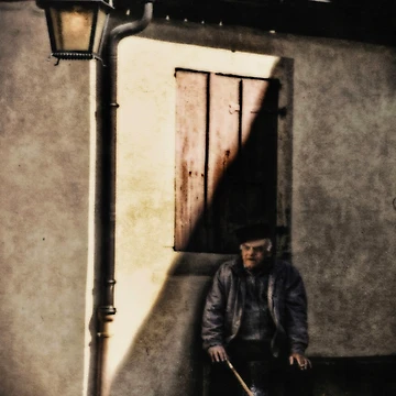 Artwork thumbnail, Man In Shadows by Barbara D Richards