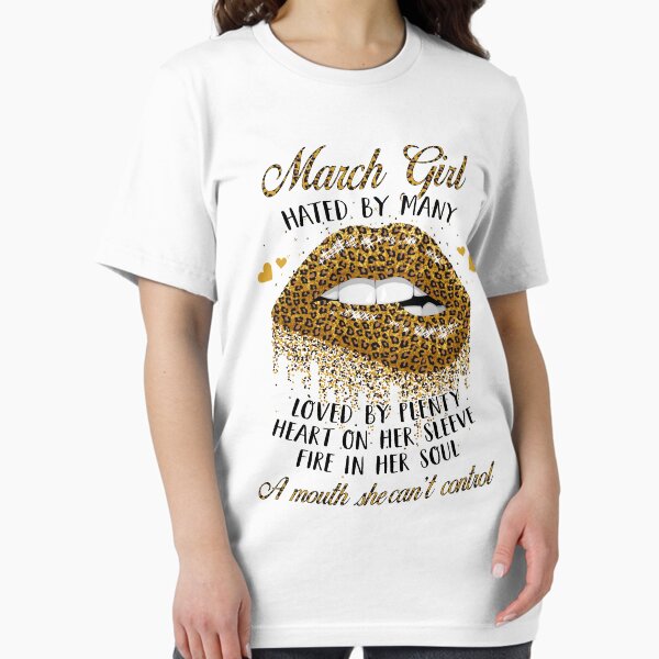 Artikel-Vorschau von März Leopard Girl Lips A Mund Cant Control Biting Lips Geburtstag, designt und verkauft von Master Jay.