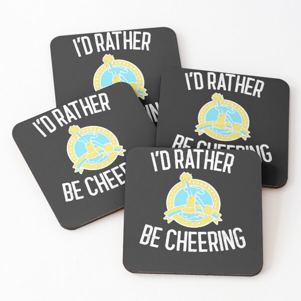 Item preview, I'd Rather Be Cheering Cheerleader Gift designed and sold by EricJP.