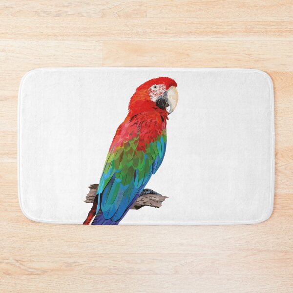 Item preview, Red-and-green Macaw designed and sold by obscurite.