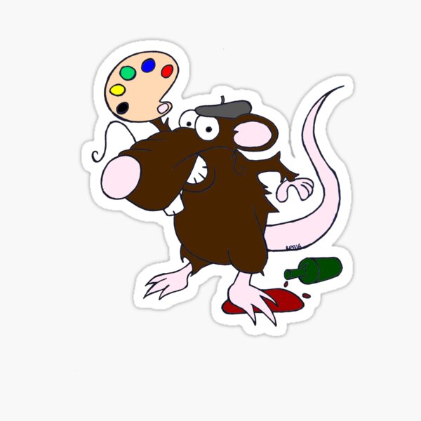 Item preview, Little Mouse Painter designed and sold by EnoWesker.