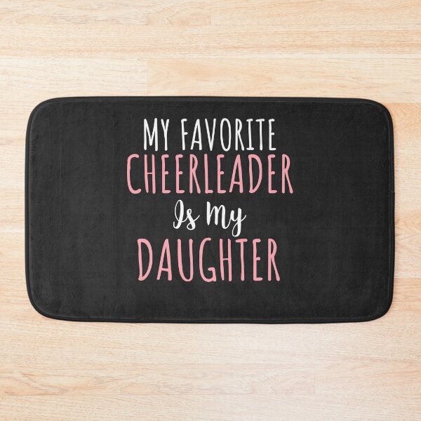 Item preview, My Favorite Cheerleader Is My Daughter Cheerleader Gift designed and sold by EricJP.