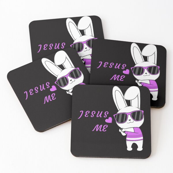 Item preview, Jesus loves me Easter bunny rabbit designed and sold by InnateApparel.