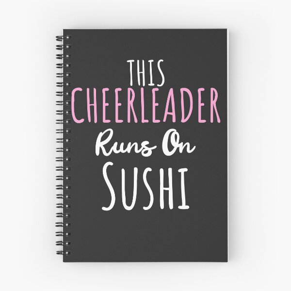 Item preview, This Cheerleader Runs On Sushi Cheerleader Gift designed and sold by EricJP.