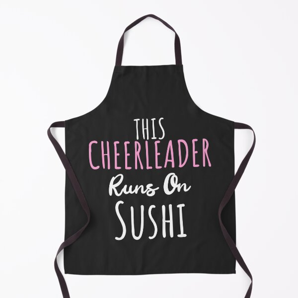 Item preview, This Cheerleader Runs On Sushi Cheerleader Gift designed and sold by EricJP.