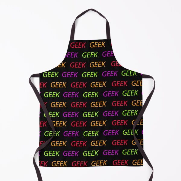Item preview, Multicolored Geek Pattern Black Background designed and sold by Stéphane  Thirion.