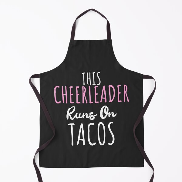 Item preview, This Cheerleader Runs On Tacos Cheerleader Gift designed and sold by EricJP.