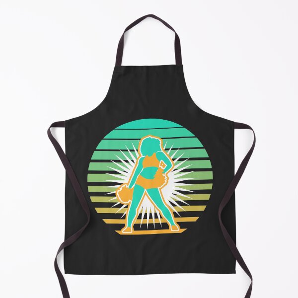Item preview, Vintage Retro Sunset Cheerleader Cheerleader Gift designed and sold by EricJP.