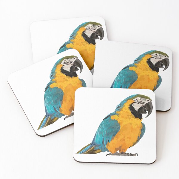 Item preview, Blue-and-yellow Macaw designed and sold by obscurite.
