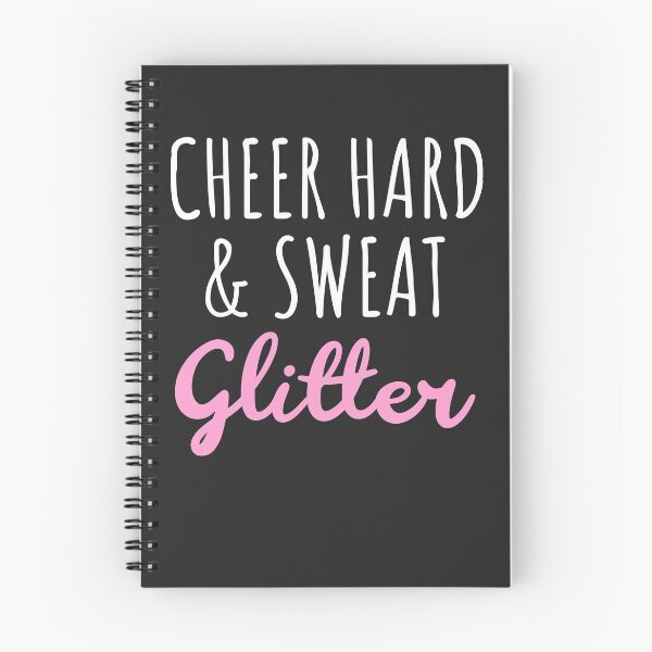 Item preview, Cheer Hard & Sweat Glitter Cheerleader Gift designed and sold by EricJP.