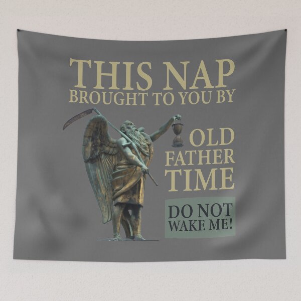 Item preview, Old Father Time Napping designed and sold by friendly-fox.