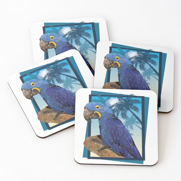 Item preview, Hyacinth macaw designed and sold by obscurite.
