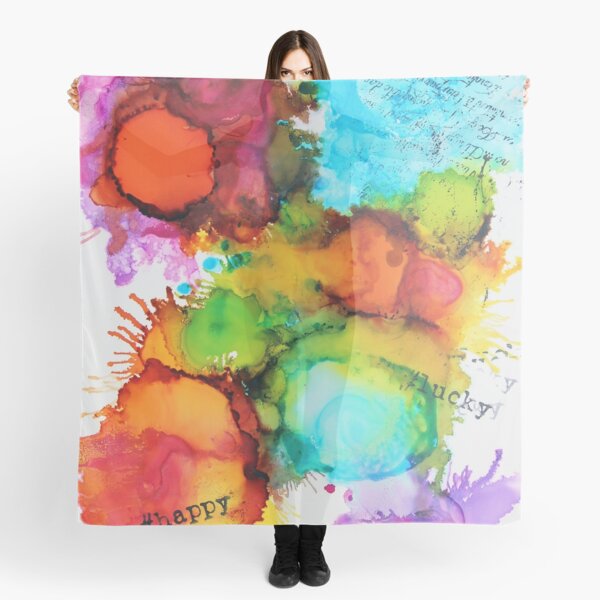 Happy II (happy art) Scarf