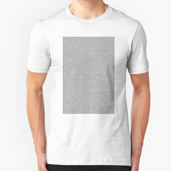 Shrek Script Slim Fit T-Shirt