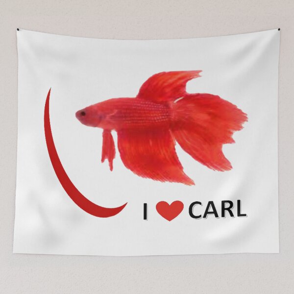 Item preview, NCIS JAQUELINE Sloanes pet beta fish CARL designed and sold by THE AMERICAN TEEVANGELIST.