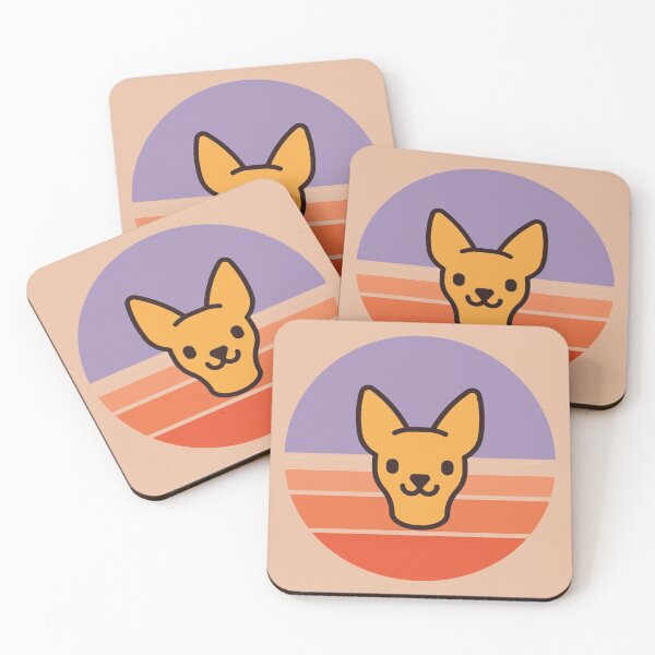 Item preview, Sunset Walk with my Chihuahua Short-hair designed and sold by PosterpartyCo.