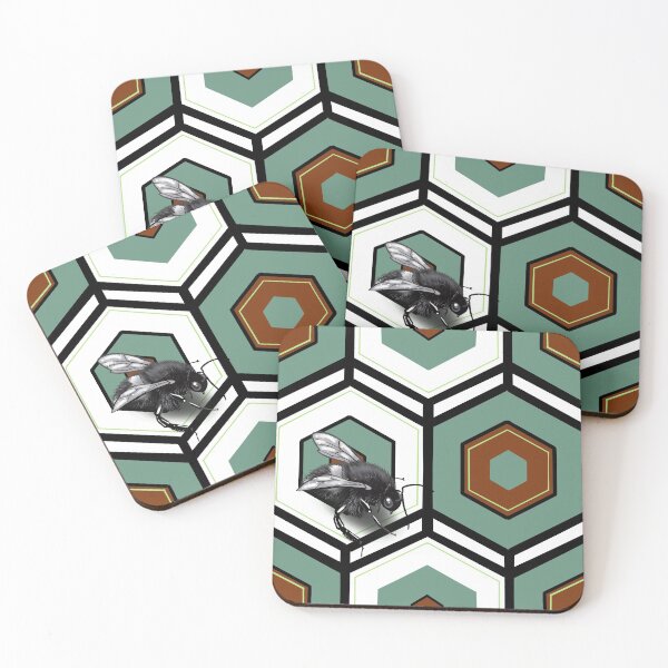 Item preview, Pattern #25 with bee designed and sold by MetroInk.