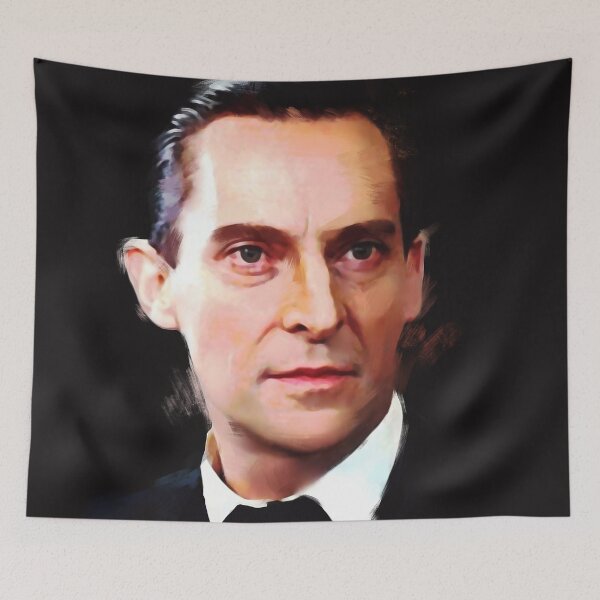 Item preview, Sherlock Holmes Jeremy Brett - Painterly Oil Portrait designed and sold by imageren.