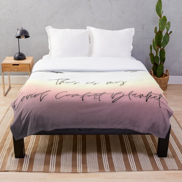 Item preview, THIS IS MY COVID COMFORT BLANKET designed and sold by WokeWords.