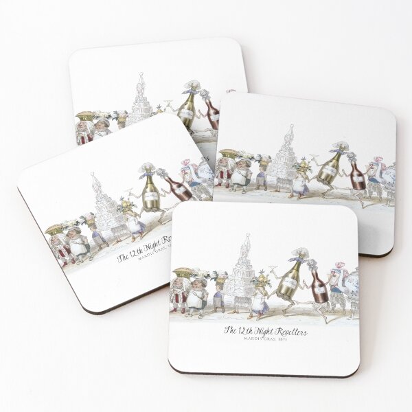 Item preview, Charles Briton: 12th Night Revellers, Mardis Gras 1871 designed and sold by ebrawne.