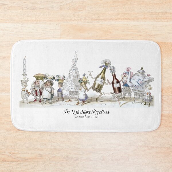 Item preview, Charles Briton: 12th Night Revellers, Mardis Gras 1871 designed and sold by ebrawne.