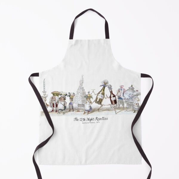 Item preview, Charles Briton: 12th Night Revellers, Mardis Gras 1871 designed and sold by ebrawne.