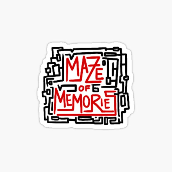 "SKZ Maze of Memories" Sticker for Sale by stayzenlyrics Redbubble