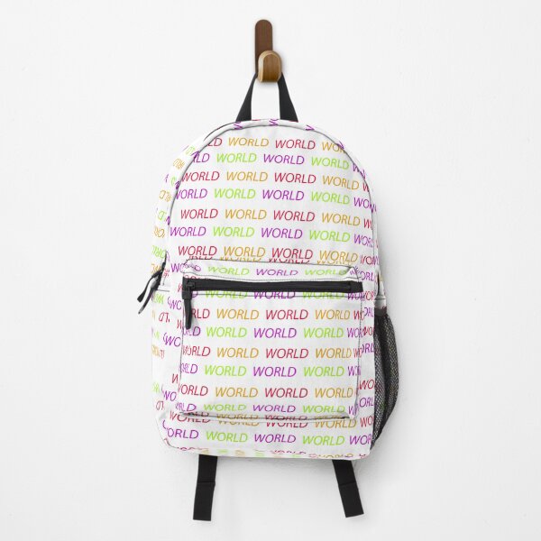 Item preview, Multicolored World pattern white background designed and sold by Stéphane Thirion.