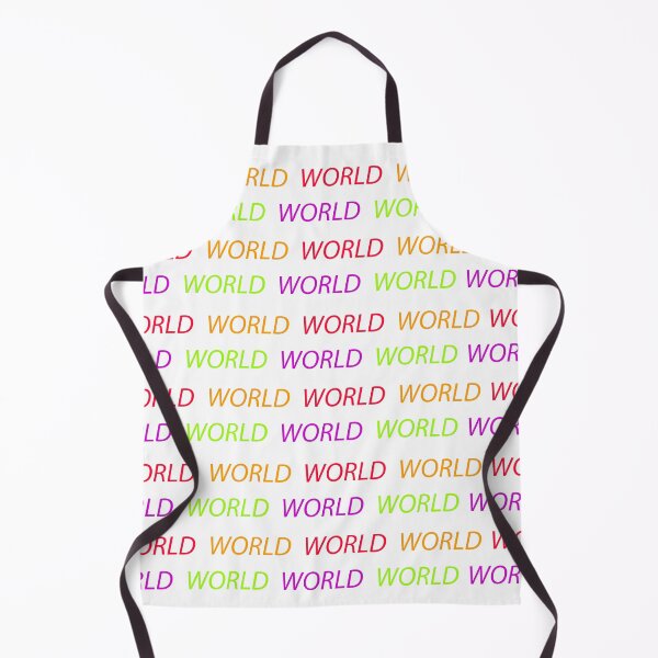 Item preview, Multicolored World pattern white background designed and sold by Stéphane Thirion.
