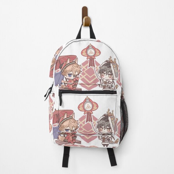 Item preview, Chibi Childe and Zhongli Genshin Impact Lantern Festival designed and sold by Genkigecko.