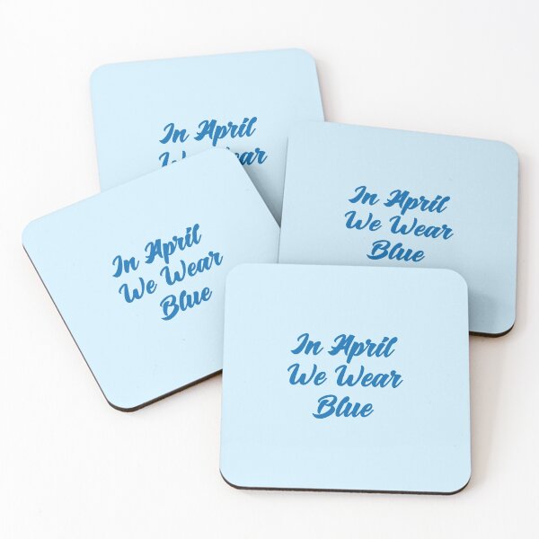 Item preview, In April We Wear Blue designed and sold by Euc lid.