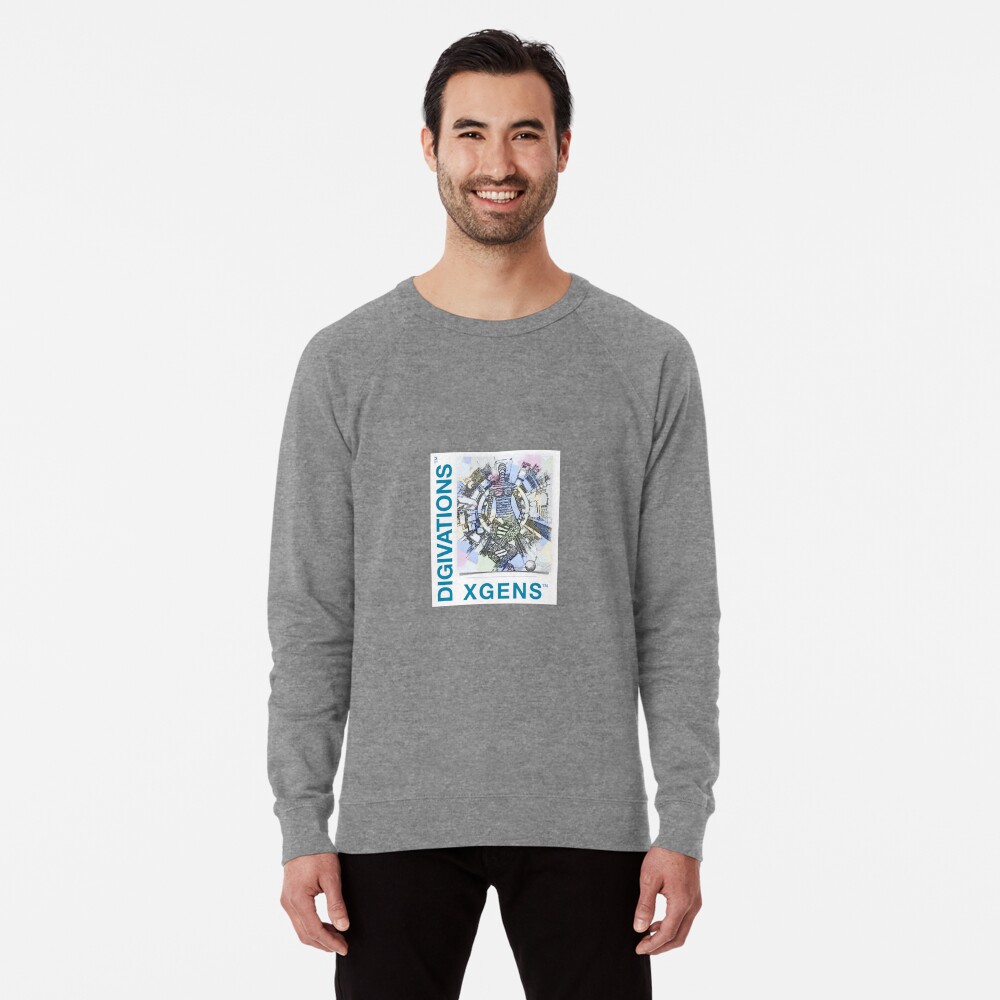 Item preview, Lightweight Sweatshirt designed and sold by DIGIVATIONS.