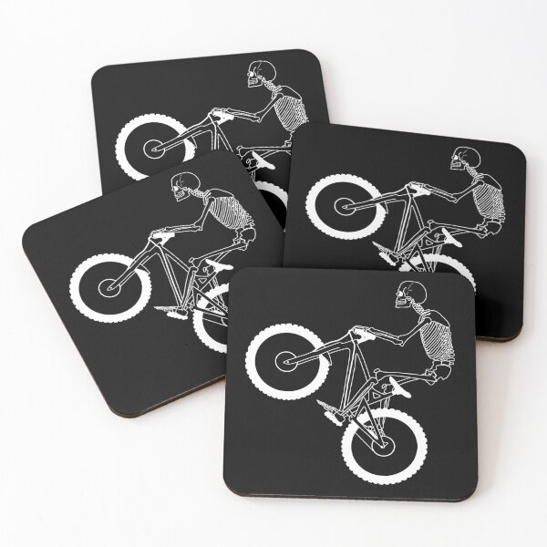 Item preview, Mountain Biking Skeleton Inverted designed and sold by kayla-p-art.