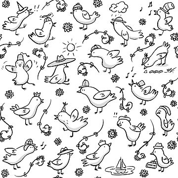 Artwork thumbnail, Chirps and Cheeps by Wildharegrafix
