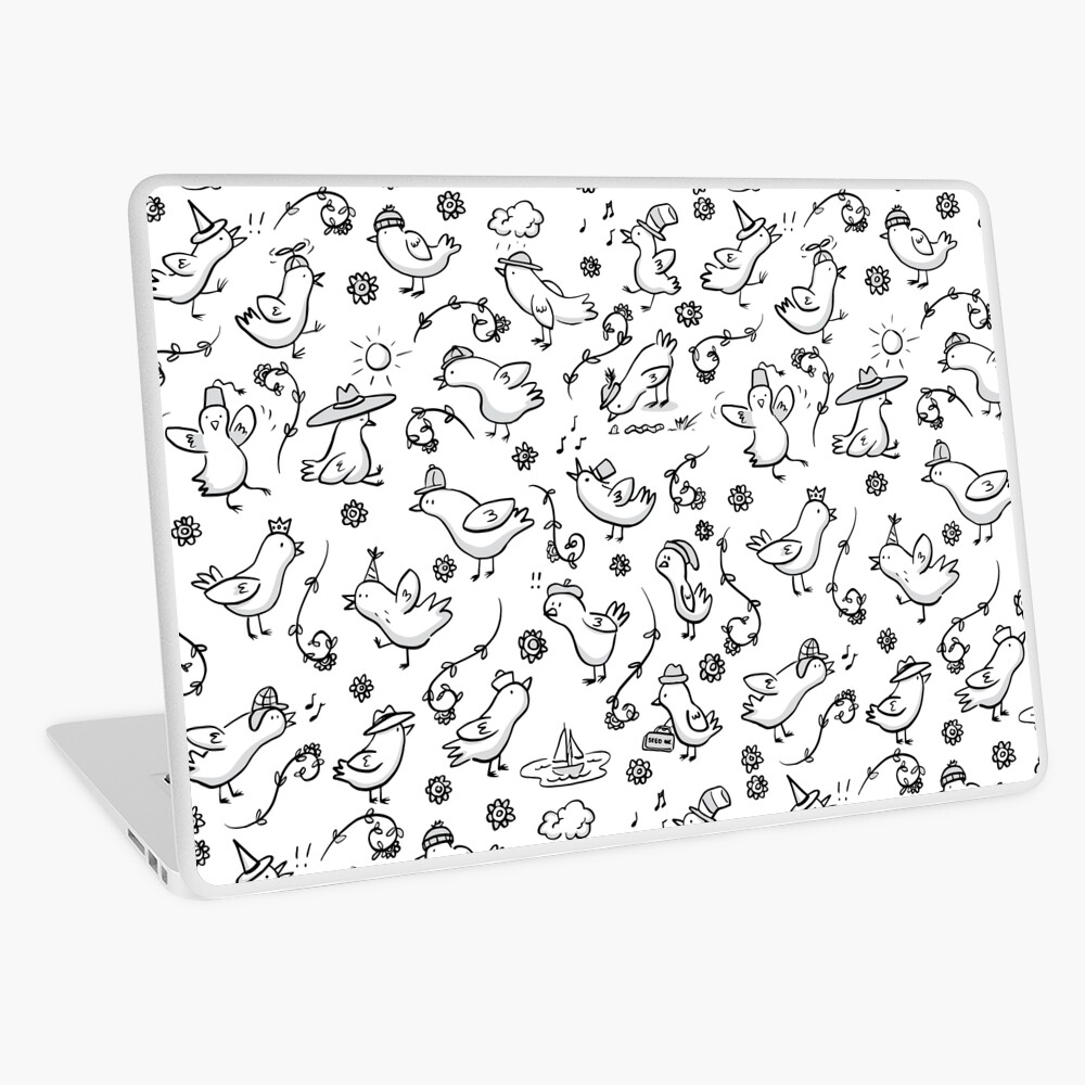 Item preview, Laptop Skin designed and sold by Wildharegrafix.