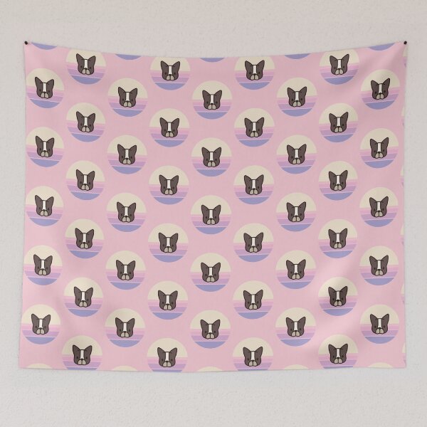 Item preview, Sunset Walk with my French Bulldog designed and sold by PosterpartyCo.