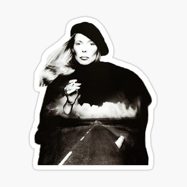 joni mitchell Sticker