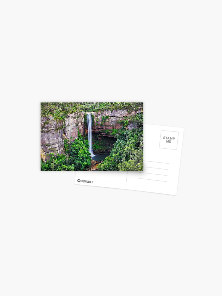 Thumbnail 1 of 2, Postcard, Belmore Falls, New South Wales, Australia designed and sold by Chockstone.