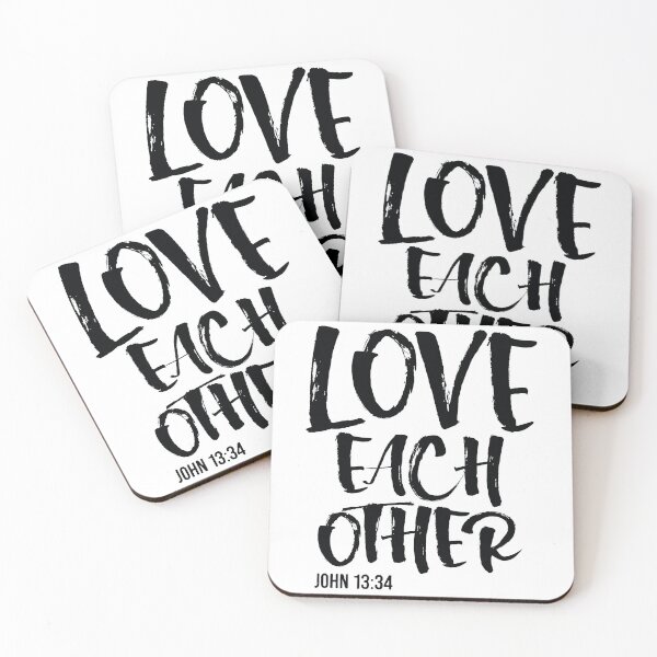 Item preview, Love Each Other John 13:34 Bible Saying Christian T-Shirt designed and sold by tempotats.
